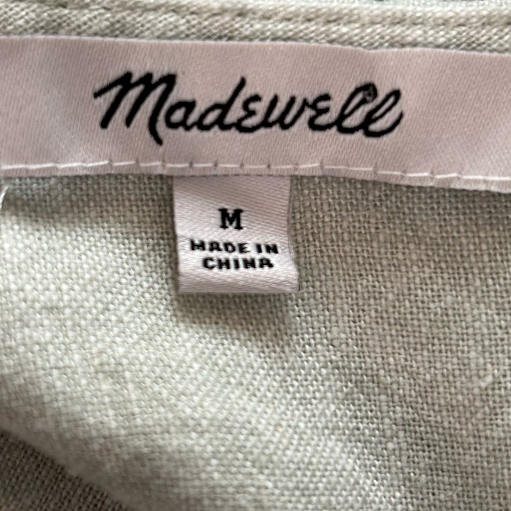 Madewell Puff Sleeve Dress - Picture 5 of 5